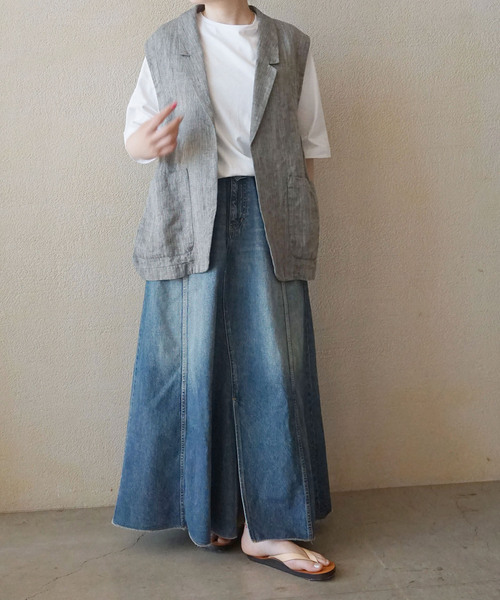 JOURNAL STANDARD LUXE(ジャーナルスタンダード ラックス)の「《追加》11OZデニム スウィッチスカート(デニムスカート・レディース・ブルー・FREE)」の15枚目の写真