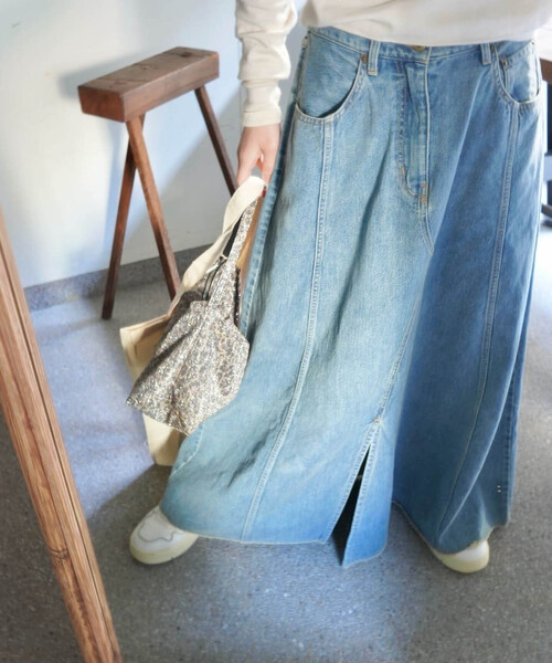 JOURNAL STANDARD LUXE(ジャーナルスタンダード ラックス)の「《追加》11OZデニム スウィッチスカート(デニムスカート・レディース・ブルー・FREE)」の20枚目の写真