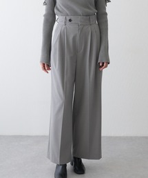Lace Ladies（レースレディース）の「フラップデザインタック入りスラックス（スラックス）」