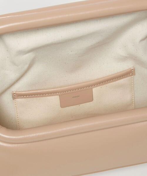 ＜OSOI＞FOLDER BROT バッグ TAUPE OSOI Taupe Folder Brot Bag OSOI