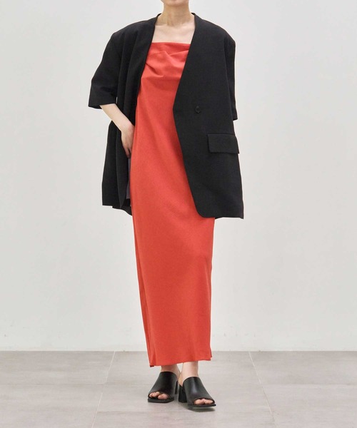 ZOZOTOWN限定》【Louren/ローレン】shoulder strap dress