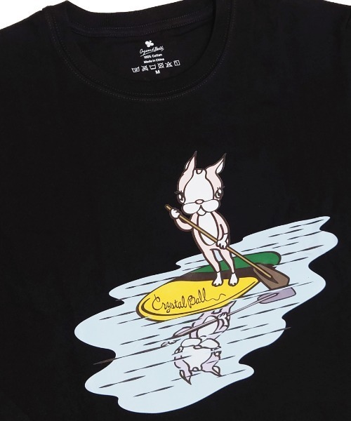 CRYSTAL BALL(クリスタルボール)の「LOHAS Hippie cutsew(Tシャツ/カットソー・レディース・ベージュ/ネイビー/ブラック・FREE)」の18枚目の写真