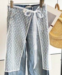 Per sist ence（パーシエンス）の「レースレイヤードラップスカート（スカート）」