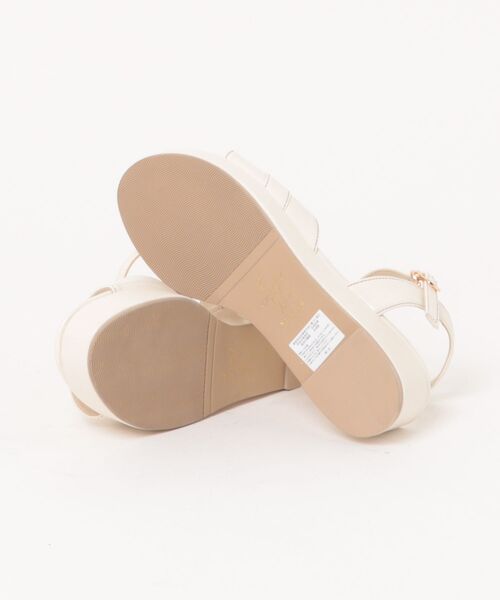 Launa lea（ラウナレア）の「【25春夏】バックルプラットフォームサンダル(S153)（サンダル・レディース・キャメル/ブラック/アイボリー・S/M/L/LL）」の21枚目の写真