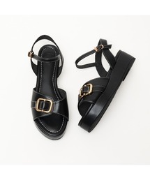 Launa lea | 【25春夏】バックルプラットフォームサンダル(S153)(サンダル)