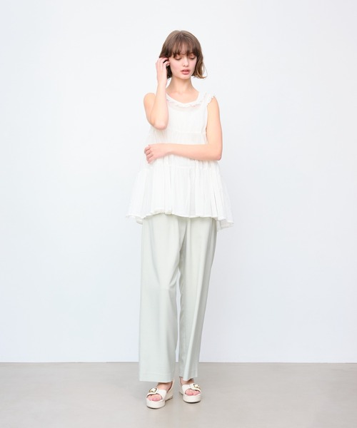 Launa lea（ラウナレア）の「【25春夏】バックルプラットフォームサンダル(S153)（サンダル・レディース・キャメル/ブラック/アイボリー・S/M/L/LL）」の6枚目の写真