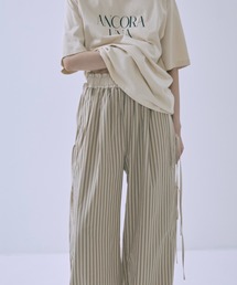 EN NEUME（エンノイム）の「Side Ribbon Stripe Pants（その他パンツ）」