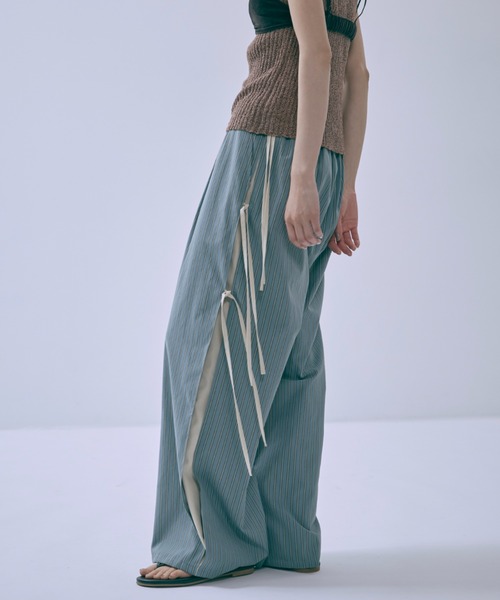 Side Ribbon Stripe Pants（その他パンツ）｜EN NEUME