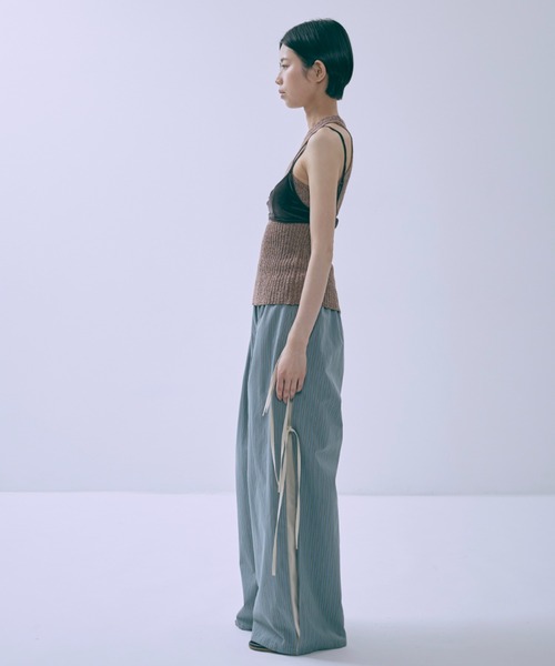 Side Ribbon Stripe Pants（その他パンツ）｜EN NEUME