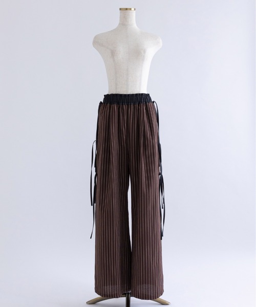 Side Ribbon Stripe Pants（その他パンツ）｜EN NEUME