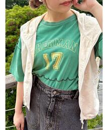 ナイロンフードジップベスト