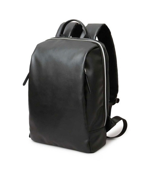 REGiSTA(レジスタ)の「REGiSTA PULEATHER SNART BACK PACK(バックパック/リュック・メンズ・ネイビー/ブラック・FREE)」の1枚目の写真