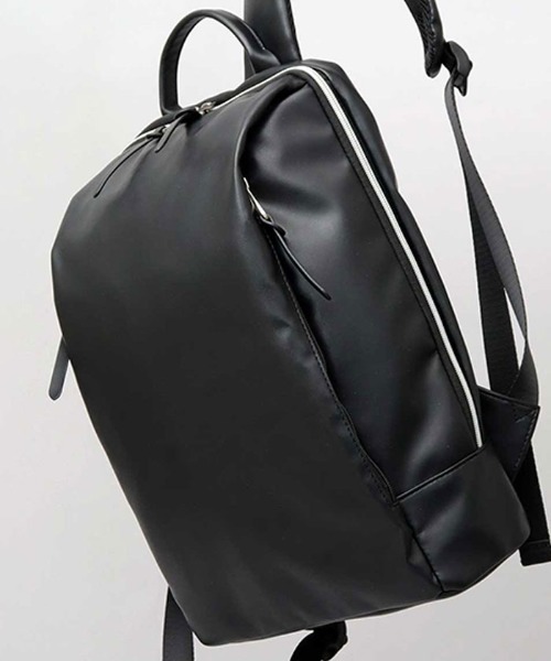 REGiSTA(レジスタ)の「REGiSTA PULEATHER SNART BACK PACK(バックパック/リュック・メンズ・ネイビー/ブラック・FREE)」の6枚目の写真