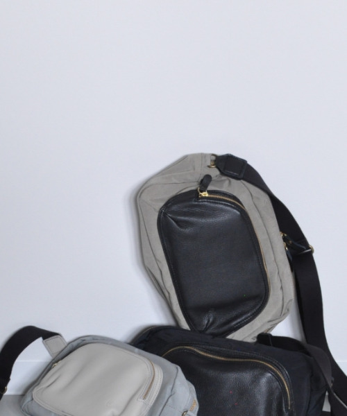 CLEDRAN(クレドラン)の「【本革×ナイロン】CL3845 ARU COMBI SHOULDER 軽量 ボディバッグ(ショルダーバッグ・レディース・ベージュ系その他/グレー系その他/ブラック系その他・FREE)」の17枚目の写真