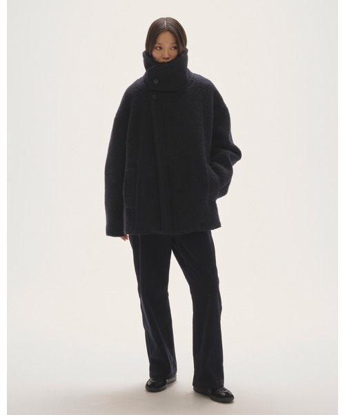 Standcollar Boucle Jacket（その他アウター）｜TODAYFUL（トゥデイ