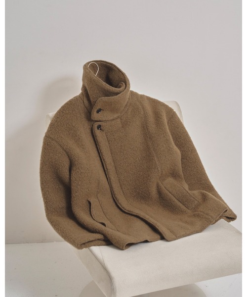 ジャケット・アウター TODAYFUL / Standcollar Boucle Jacket TODAYFUL Standcollar Boucle Jacket スタンドカラーブークレ