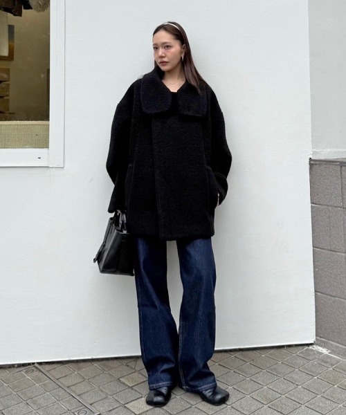 Standcollar Boucle Jacket（その他アウター）｜TODAYFUL（トゥデイ