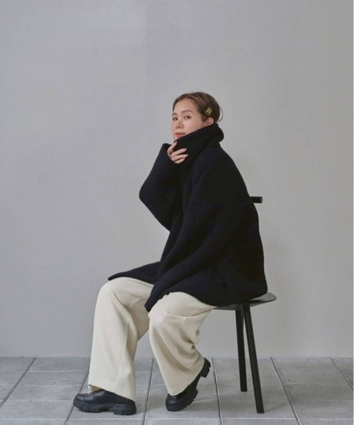 Standcollar Boucle Jacket（その他アウター）｜TODAYFUL（トゥデイ