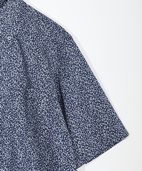 MEN'S BIGI(メンズビギ)の「ACTIVE TAILOR】 コットンドレスハーフスリーブシャツ(シャツ/ブラウス・メンズ・ネイビー/ブルー系その他/ホワイト/ホワイト系その他・01/02/03/04)」の9枚目の写真