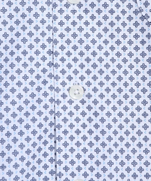 MEN'S BIGI(メンズビギ)の「ACTIVE TAILOR】 コットンドレスハーフスリーブシャツ(シャツ/ブラウス・メンズ・ネイビー/ブルー系その他/ホワイト/ホワイト系その他・01/02/03/04)」の13枚目の写真