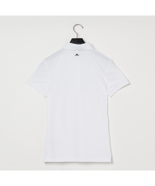 セール】【J.LINDEBERG/GOLF】袖ロゴ刺繍半袖ポロ（シャツ/ブラウス