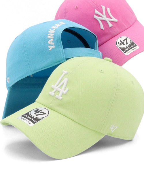 '47（フォーティーセブン）の「’47BRANDフォーティーセブン キャップ クリーンナップ MLB（キャップ・メンズ・ピンク/イエロー/ブルー系その他/グレー/ブルー/グレー系その他/ピンク系その他/イエロー系その他・FREE）」の5枚目の写真