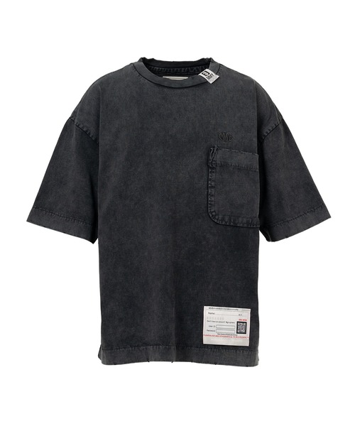 Maison MIHARA YASUHIRO(メゾンミハラヤスヒロ)の「Amateur Sewn Like T-shirt(Tシャツ/カットソー・メンズ・ブラック/グレー・44/48/46)」の2枚目の写真