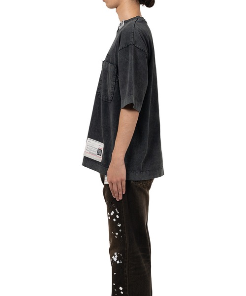 Maison MIHARA YASUHIRO(メゾンミハラヤスヒロ)の「Amateur Sewn Like T-shirt(Tシャツ/カットソー・メンズ・ブラック/グレー・44/48/46)」の5枚目の写真