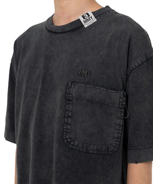 Maison MIHARA YASUHIRO(メゾンミハラヤスヒロ)の「Amateur Sewn Like T-shirt(Tシャツ/カットソー・メンズ・ブラック/グレー・44/48/46)」の8枚目の写真