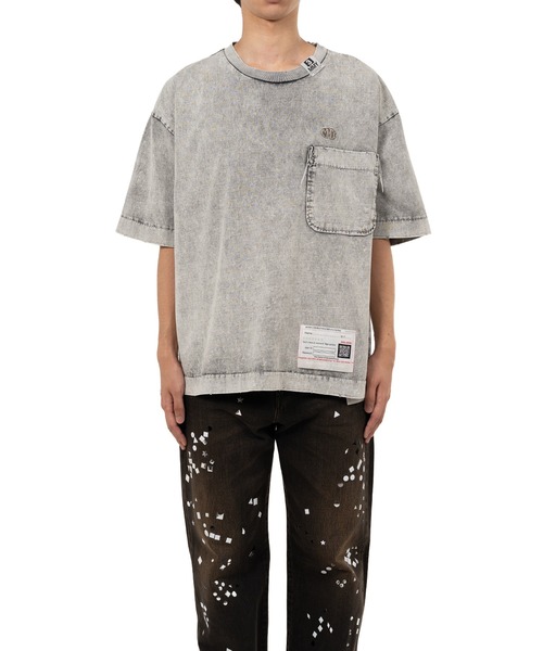 Maison MIHARA YASUHIRO(メゾンミハラヤスヒロ)の「Amateur Sewn Like T-shirt(Tシャツ/カットソー・メンズ・ブラック/グレー・44/48/46)」の11枚目の写真
