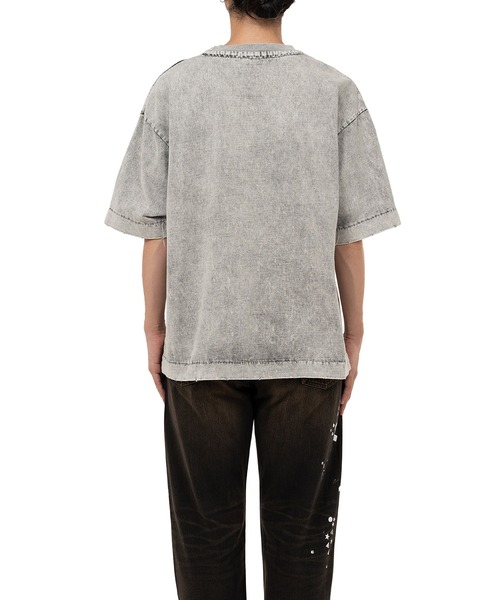 Maison MIHARA YASUHIRO(メゾンミハラヤスヒロ)の「Amateur Sewn Like T-shirt(Tシャツ/カットソー・メンズ・ブラック/グレー・44/48/46)」の13枚目の写真