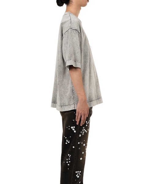 Maison MIHARA YASUHIRO(メゾンミハラヤスヒロ)の「Amateur Sewn Like T-shirt(Tシャツ/カットソー・メンズ・ブラック/グレー・44/48/46)」の14枚目の写真
