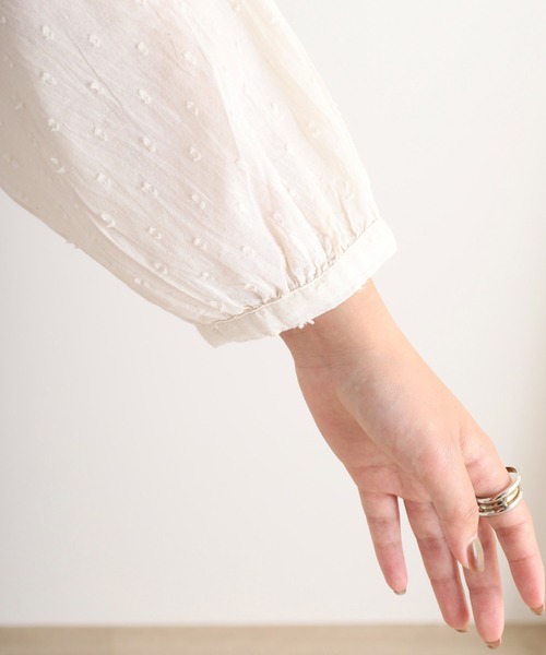 MOTO(モト)の「PORINA ワンピース フォリア(ワンピース・レディース・ナチュラル/ブルー・FREE)」の17枚目の写真