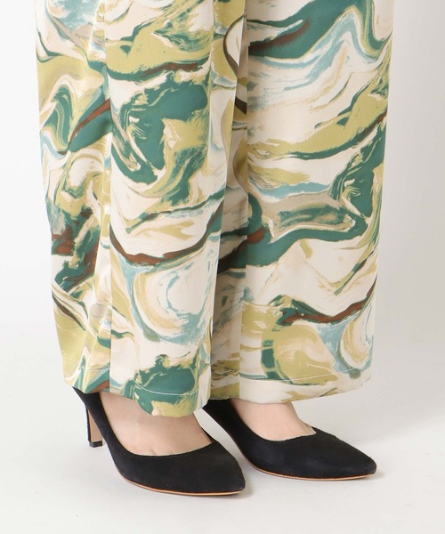 Cepica（セピカ）の「マーブルプリントタックパンツ（その他パンツ・レディース・カーキ・FREE）」の7枚目の写真