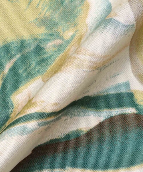 Cepica（セピカ）の「マーブルプリントタックパンツ（その他パンツ・レディース・カーキ・FREE）」の8枚目の写真