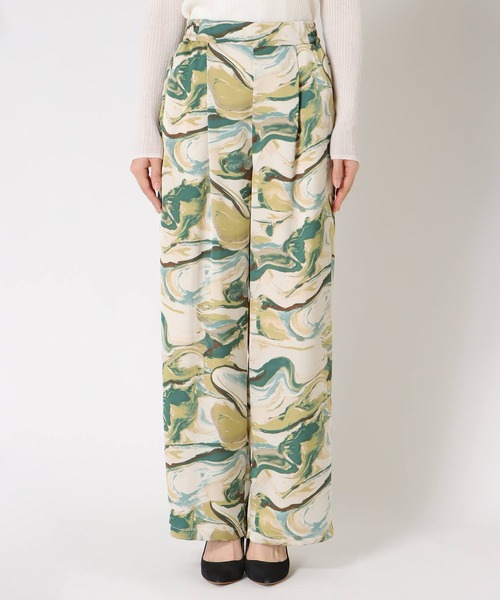 Cepica（セピカ）の「マーブルプリントタックパンツ（その他パンツ・レディース・カーキ・FREE）」の16枚目の写真