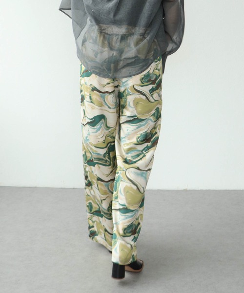 Cepica（セピカ）の「マーブルプリントタックパンツ（その他パンツ・レディース・カーキ・FREE）」の11枚目の写真