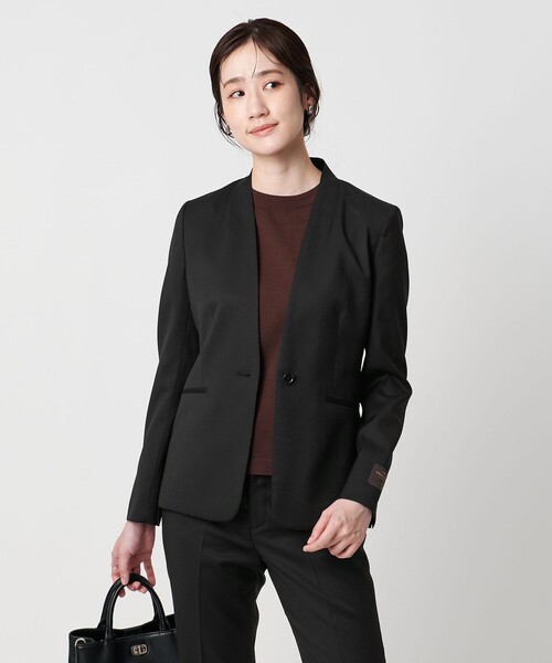 セール】CANONICO ノーラペルジャケット（ノーカラージャケット