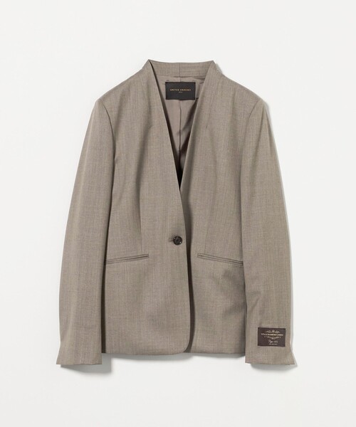 セール】CANONICO ノーラペルジャケット（ノーカラージャケット