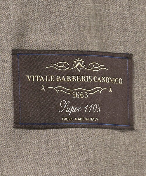 UNITED ARROWS（ユナイテッドアローズ）の「Vitale Barberis Canonico ノーラペルジャケット（ノーカラージャケット・レディース・ブラック/モカ/ダークグレー/ネイビー・34/36/40/38）」の6枚目の写真