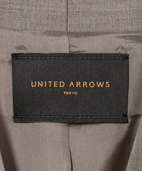 UNITED ARROWS（ユナイテッドアローズ）の「Vitale Barberis Canonico ノーラペルジャケット（ノーカラージャケット・レディース・ブラック/モカ/ダークグレー/ネイビー・34/36/40/38）」の7枚目の写真