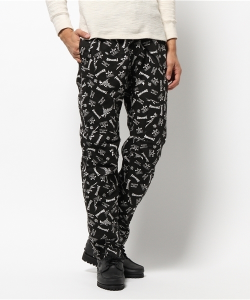 ALDIES(アールディーズ)の「THRASHER Pants スラッシャーコラボ クライミングパンツ(その他パンツ・メンズ・パープル/ブラック・SMALL/LARGE/X-LARGE/MEDIUM)」の2枚目の写真