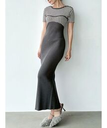 ハウンドトゥース」に該当するワンピースファッション通販 - ZOZOTOWN