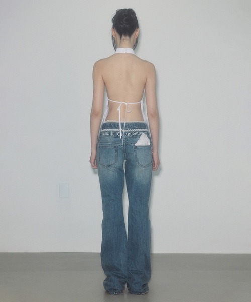パンツ Roots Double Waist Boots-Cut Denim Double Waist Boots Cut Denim（デニムパンツ）｜SCULPTOR