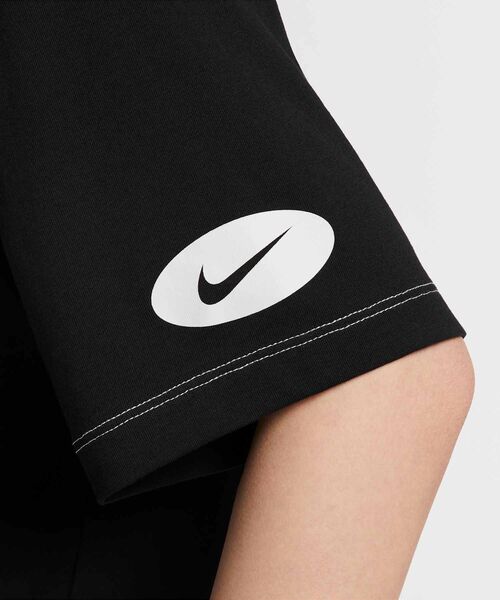 NIKE(ナイキ)の「ナイキ スポーツウェア ウィメンズ ショートスリーブ Tシャツ / Nike Sportswear Women's Short-Sleeve T-Shirt HV4973-010 Black(Tシャツ/カットソー・レディース・ブラック・M/XS/L/S/XL)」の11枚目の写真