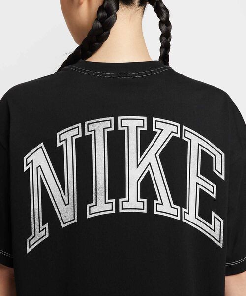 NIKE(ナイキ)の「ナイキ スポーツウェア ウィメンズ ショートスリーブ Tシャツ / Nike Sportswear Women's Short-Sleeve T-Shirt HV4973-010 Black(Tシャツ/カットソー・レディース・ブラック・M/XS/L/S/XL)」の10枚目の写真