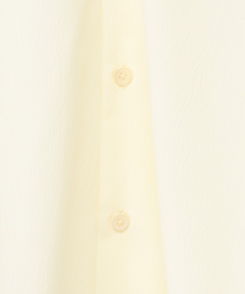 3.3 Field Trip （3.3フィールドトリップ）の「3.3 Field Trip／ルーズ楊柳シャツ（シャツ/ブラウス・メンズ・ブラック/アイボリー/ダークブルー・MEDIUM/LARGE）」の21枚目の写真