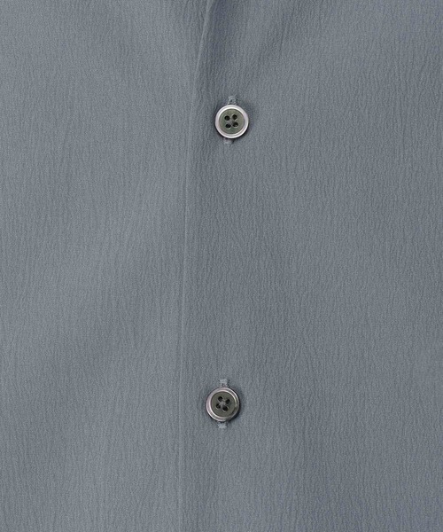 3.3 Field Trip （3.3フィールドトリップ）の「3.3 Field Trip／ルーズ楊柳シャツ（シャツ/ブラウス・メンズ・ブラック/アイボリー/ダークブルー・MEDIUM/LARGE）」の19枚目の写真