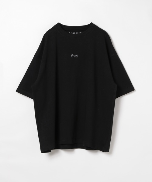 RAGEBLUE(レイジブルー)の「<吸水速乾/汗染み防止>スムースタッチ/ワンポイント刺繍Tシャツ(Tシャツ/カットソー・メンズ・ホワイト/ブラウン/グレー/ブラック・SMALL/MEDIUM/LARGE)」の3枚目の写真