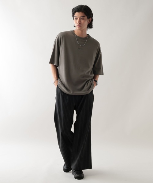 RAGEBLUE(レイジブルー)の「<吸水速乾/汗染み防止>スムースタッチ/ワンポイント刺繍Tシャツ(Tシャツ/カットソー・メンズ・ホワイト/ブラウン/グレー/ブラック・SMALL/MEDIUM/LARGE)」の22枚目の写真